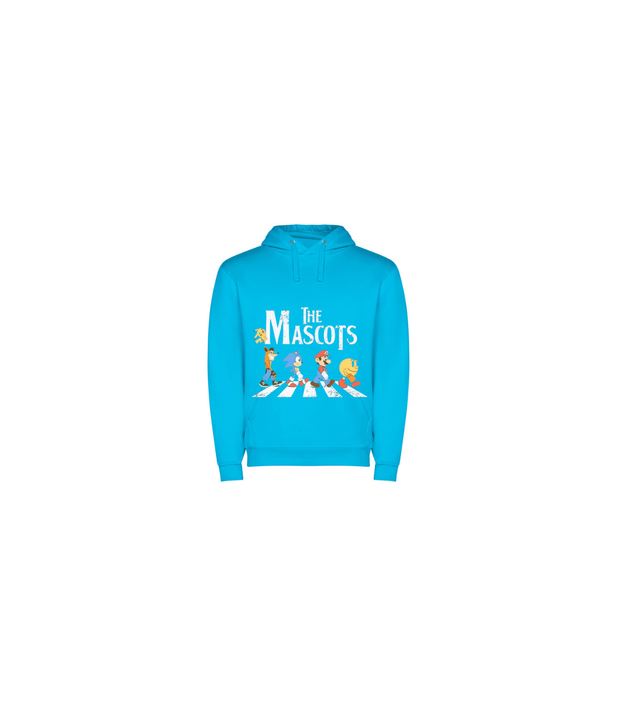 Sudadera Retro Gamer: Pac-Man, Mario, Sonic y Crash Bandicoot - Nostalgia Pixelada