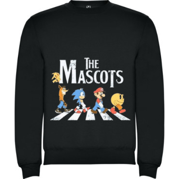 Sudadera Retro Gamer: Pac-Man, Mario, Sonic y Crash Bandicoot - Nostalgia Pixelada