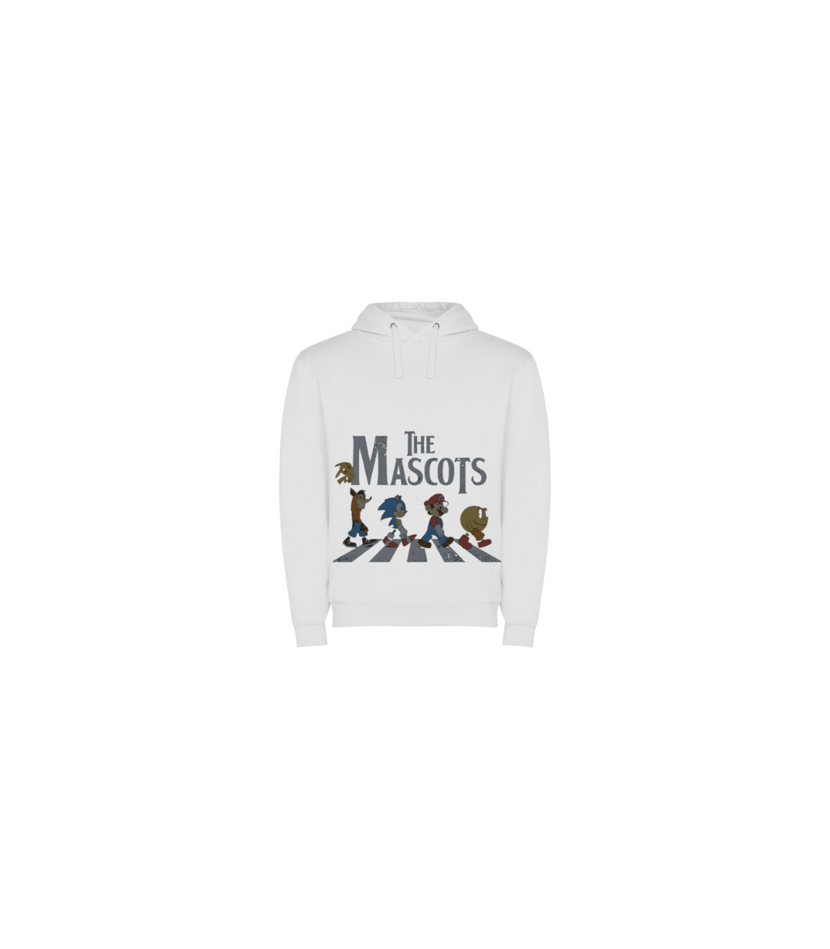 Sudadera Retro Gamer: Pac-Man, Mario, Sonic y Crash Bandicoot - Nostalgia Pixelada