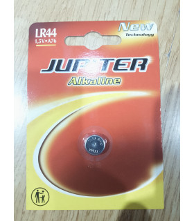Pila LR44 de 1,5V JUPITER ALKALINA
