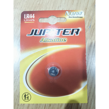 Pila LR44 de 1,5V JUPITER ALKALINA