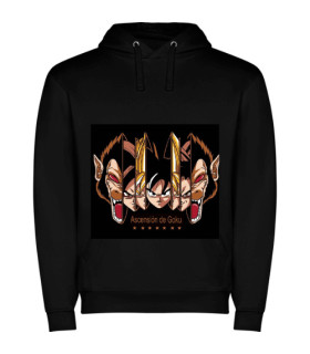 Sudadera Ascensión Gokú: Personalizada | Super Saiyajin