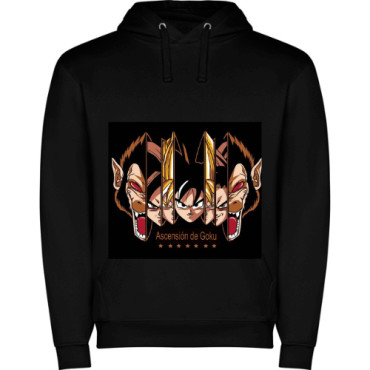 Sudadera Ascensión Gokú: Personalizada | Super Saiyajin