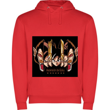 Sudadera Ascensión Gokú: Personalizada | Super Saiyajin