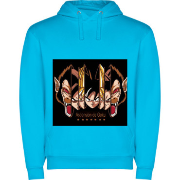 Sudadera Ascensión Gokú: Personalizada | Super Saiyajin