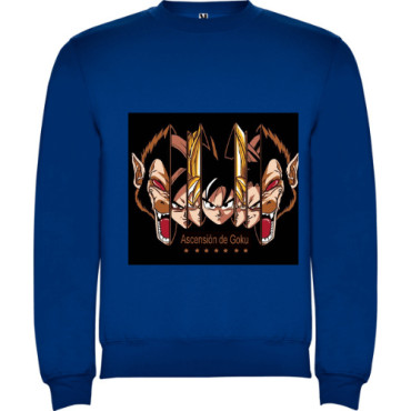 Sudadera Ascensión Gokú: Personalizada | Super Saiyajin