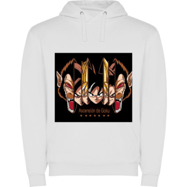 Sudadera Ascensión Gokú: Personalizada | Super Saiyajin