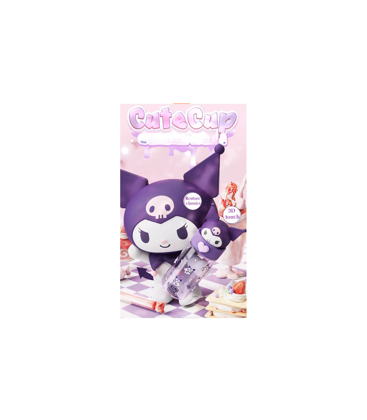 Botellas de My Melody, Cinnamoroll y Kuromi - Diferentes Modelos Sanrio