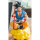 MUÑECO DBZ GOKU SENTADO EN LA NUBE - FIGURA 18 CM