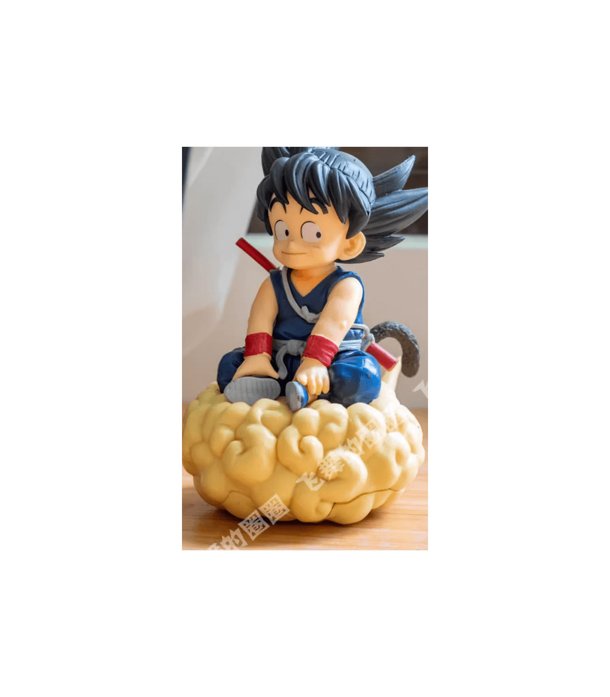 MUÑECO DBZ GOKU SENTADO EN LA NUBE - FIGURA 18 CM