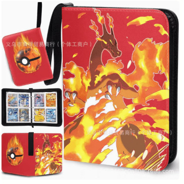 Álbum Pokémon Dragon Fire: ¡Guarda 400 Cartas en 500 Páginas de Poder!