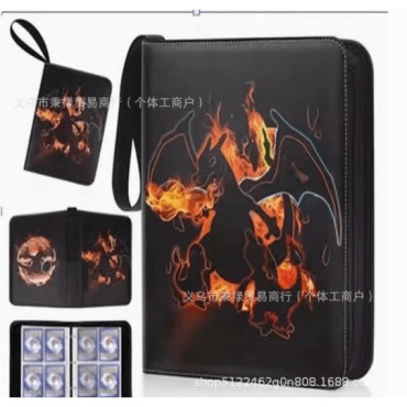 Álbum Pokémon Dragon Fire: ¡Guarda 400 Cartas en 500 Páginas de Poder!