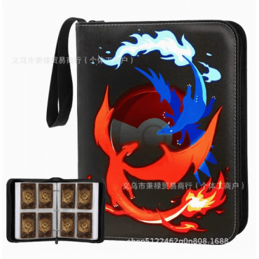 Álbum Pokémon Dragon Fire: ¡Guarda 400 Cartas en 500 Páginas de Poder!