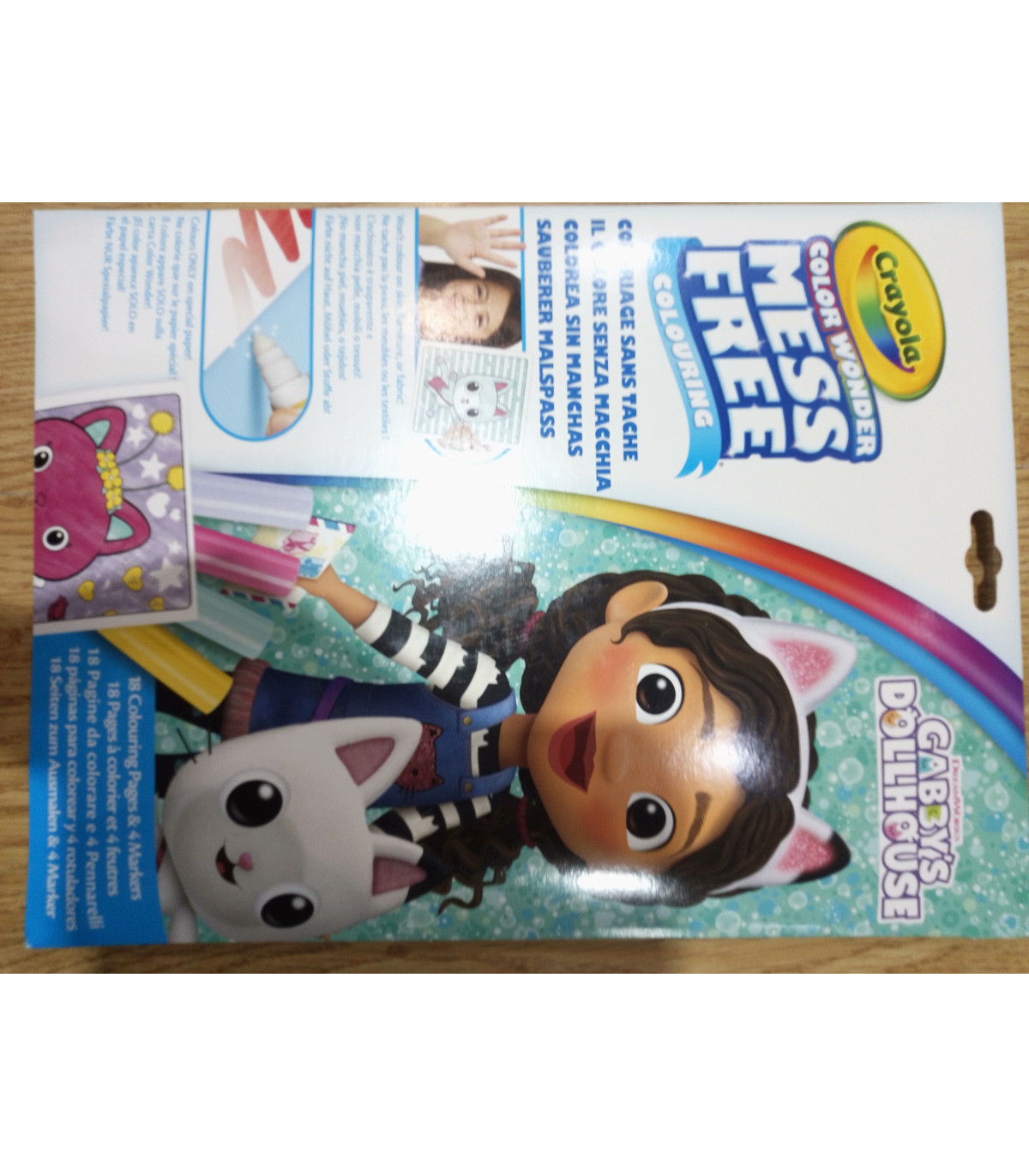 COLOREAR LIBRE ROTULADORES ANTIMANCHAS DE GABBY'S PLAYHOUSE