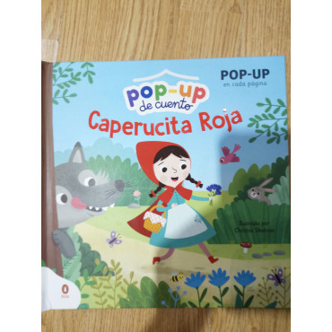 LIBRO LA CAPERUCITA ROJA POP UP