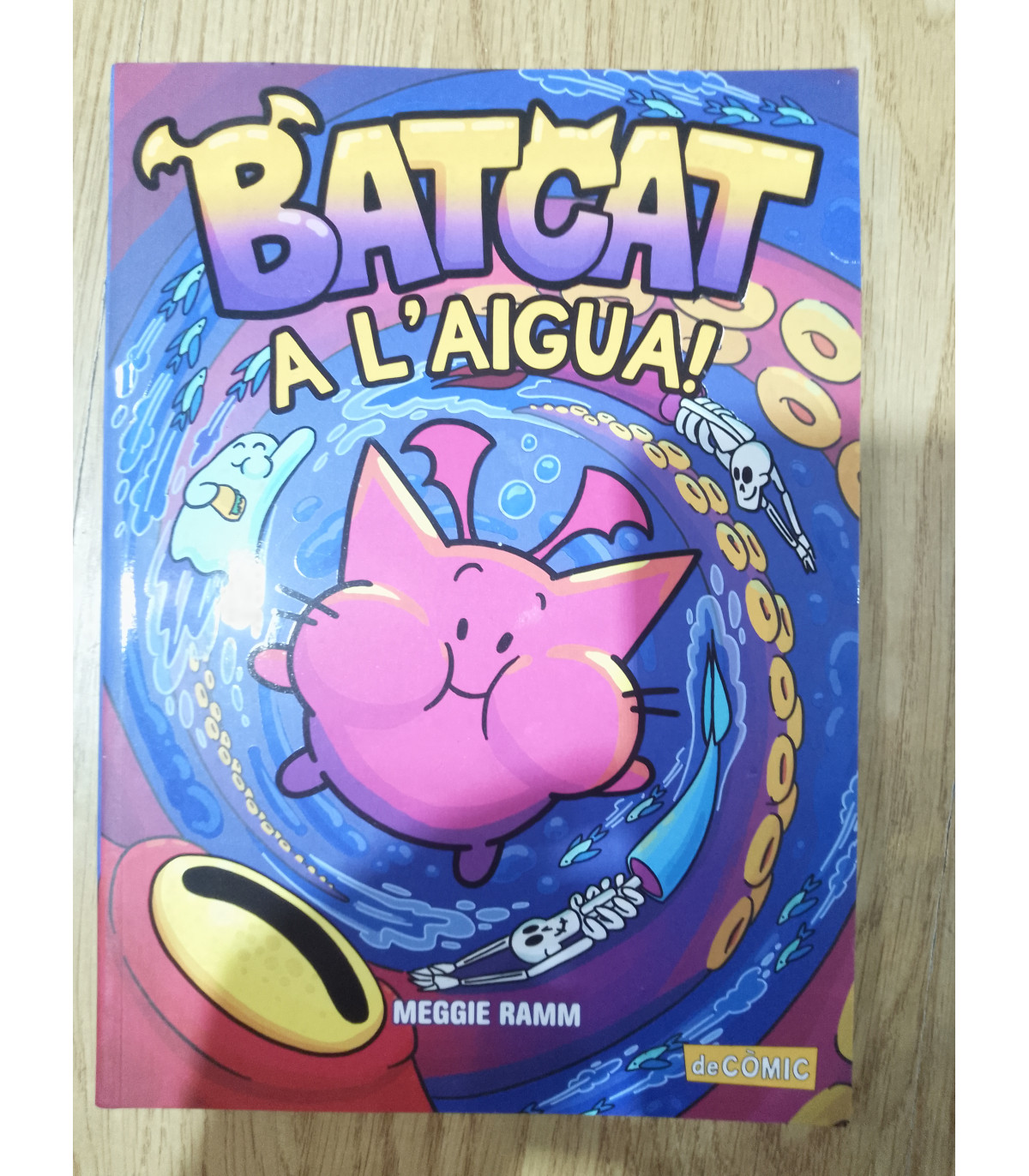 LLIBRE BATCAT A L'AIGUA EN CATALA