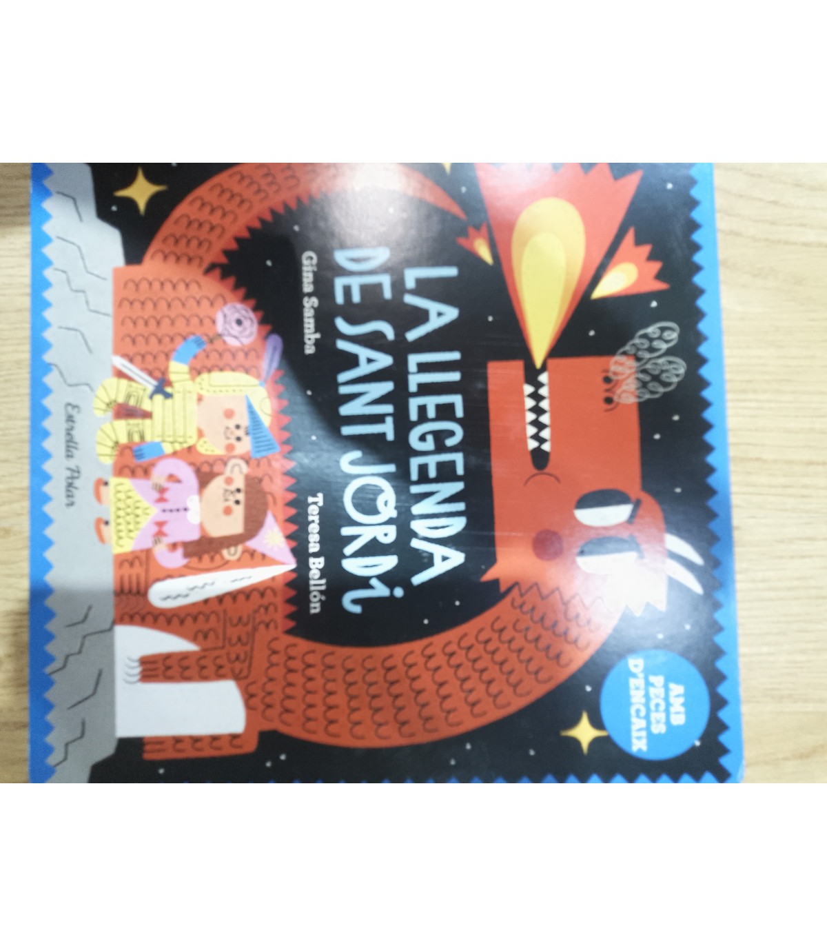 LLIBRE LA LLEGENDA DE SANT JORDI EN CATALÀ