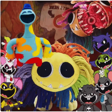 Poppy 4: Serie de Juguetes de Peluche Doey The Doughman