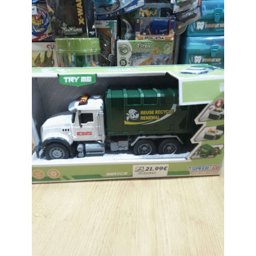 CAMIÓN DE RECICLAJE DE JUGUETE