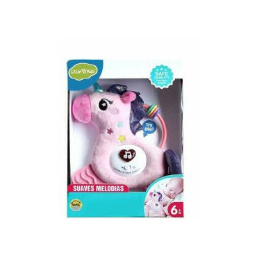 Peluche Musical Unicornio 24cm | Unicornio Sonido Bebé Niño