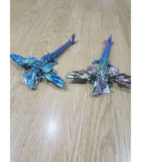 FIGURAS DE DRAGONES CON ALAS DESPLEGABLES
