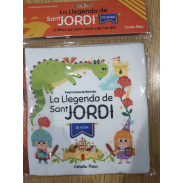 LLIBRE DE ROBA DE LA LLEGENDA DE SANT JORDI