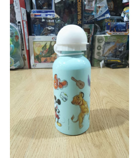 Botella Aluminio Disney 100 Años – 400 ml con Tapón de Seguridad | Licencia Oficial