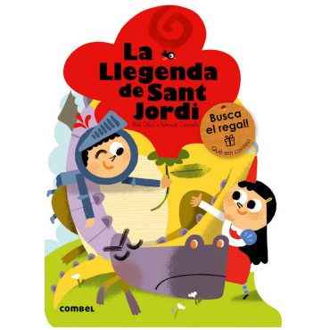 Leyenda Sant Jordi: Libro Infantil Tradición Catalana