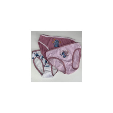 Pack Braguitas Stitch Niña (3 Unidades) | Ropa Interior Disney | Albithinia