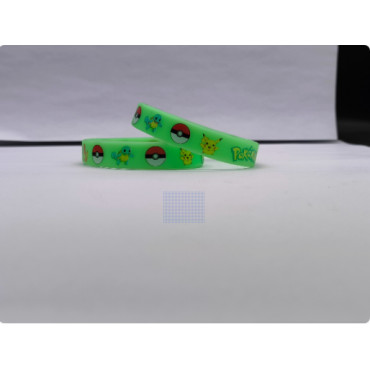 Set 12 Pulseras Silicona Pokémon Coleccionables Fans