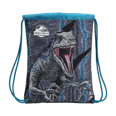 Mochila Saco Jurassic World Blue – Brilla en la Oscuridad | Albithinia