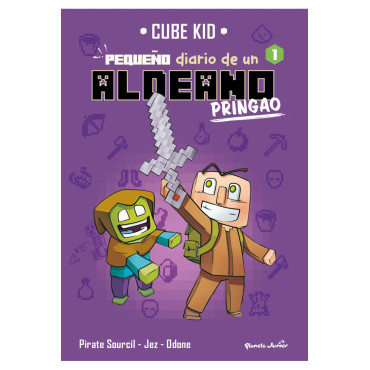 Minecraft. Pequeño Diario de un aldeano pringao. Cómic 1 - ¡Mini Aventura, Máxima Diversión!