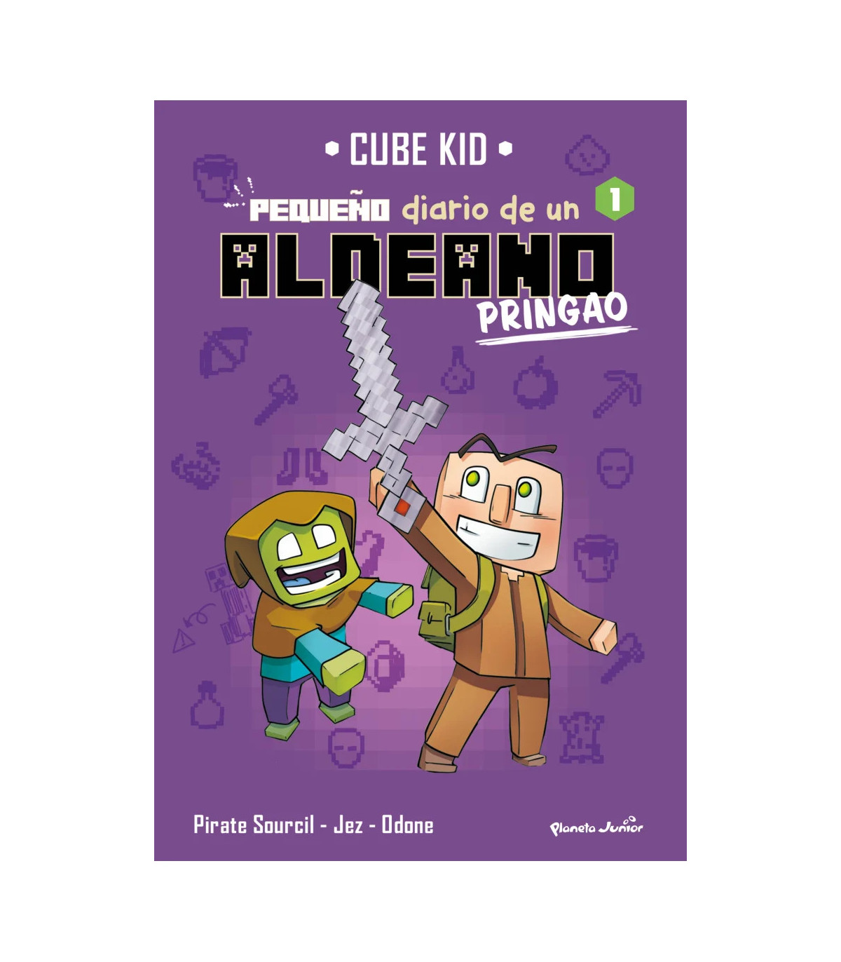 Minecraft. Pequeño Diario de un aldeano pringao. Cómic 1 - ¡Mini Aventura, Máxima Diversión!