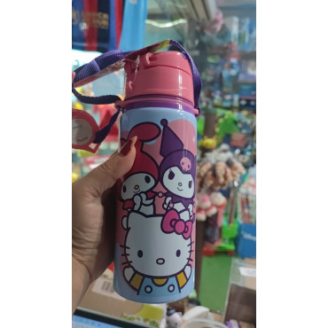 Botella Kuromi Infantil con Asa – 500 ml | Albithinia
