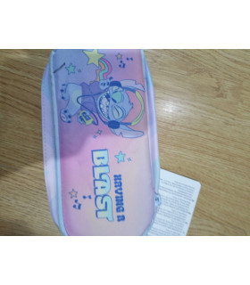 ESTUCHE DE LILO Y STITCH DOBLE COMPARTIMENTO