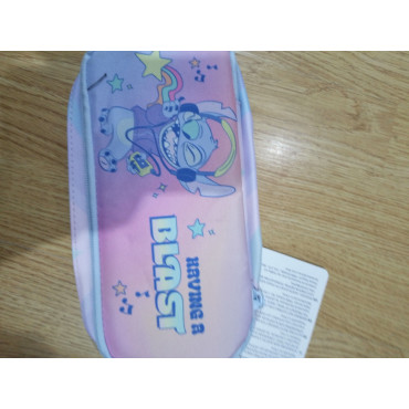 ESTUCHE DE LILO Y STITCH DOBLE COMPARTIMENTO