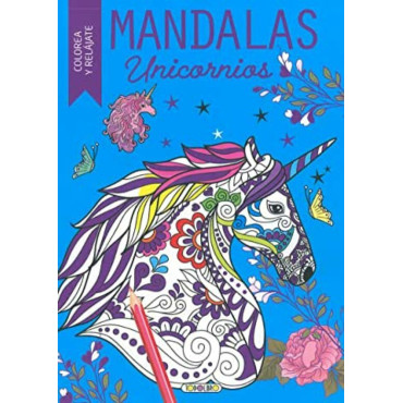 Mandalas Unicornios: Colorea y Relájate - Magia Antiestrés para tu Mente