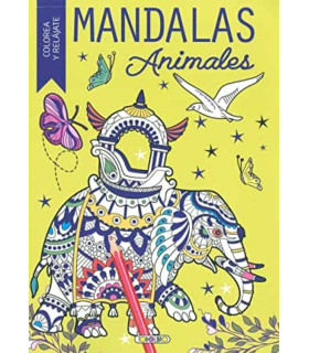 Mandalas Animales: Colorea y Relájate – Tu Viaje Antiestrés por el Reino Animal