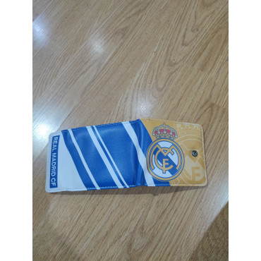 Billetera Real Madrid Oficial – Cartera para Aficionados con Escudo del Club
