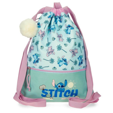Saco Mochila Just Child stitch: Aventura, Estilo y Comodidad | Perfecto para Pequeños Exploradores | Albithinia.com