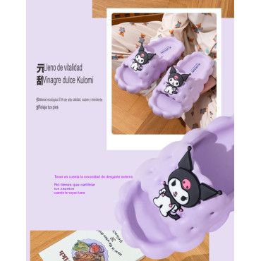 Zapatillas Kuromi Verano - Estilo Sanrio Fresco