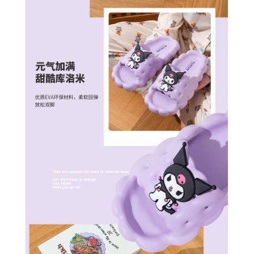 Zapatillas Kuromi Verano - Estilo Sanrio Fresco