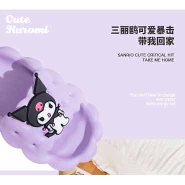 Zapatillas Kuromi Verano - Estilo Sanrio Fresco