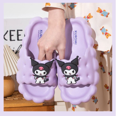 Zapatillas Kuromi Verano - Estilo Sanrio Fresco