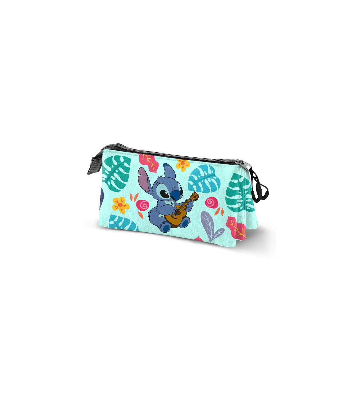 Estuche Triple Portatodo Stitch Rock & Fun - Organización y Diversión con Disney ¡Aventuras Garantizadas!