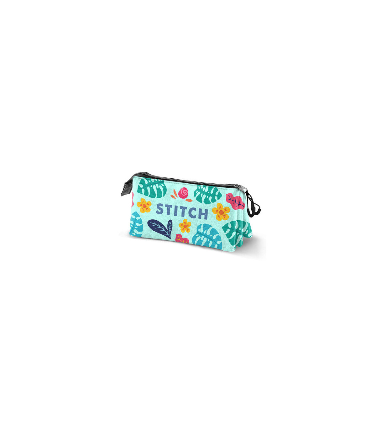 Estuche Triple Portatodo Stitch Rock & Fun - Organización y Diversión con Disney ¡Aventuras Garantizadas!