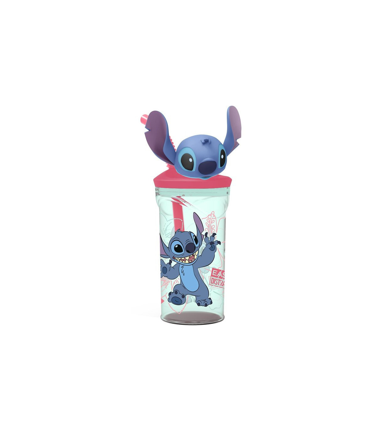 VASO MÁGICO 3D STITCH: ¡Aventuras Refrescantes con tu Travieso Extraterrestre! ✨ Haz de cada sorbo una experiencia mágica y esti
