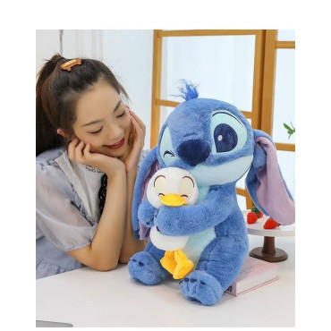 ¡Conoce al Compañero Perfecto! Stitch y su Pato en XL, Tierna Diversión - Suavidad y Magia para Crear Memorias Únicas. Compra en