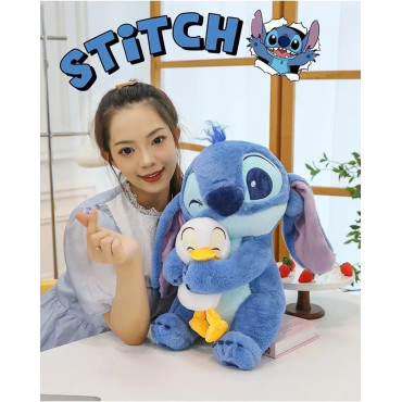 ¡Conoce al Compañero Perfecto! Stitch y su Pato en XL, Tierna Diversión - Suavidad y Magia para Crear Memorias Únicas. Compra en