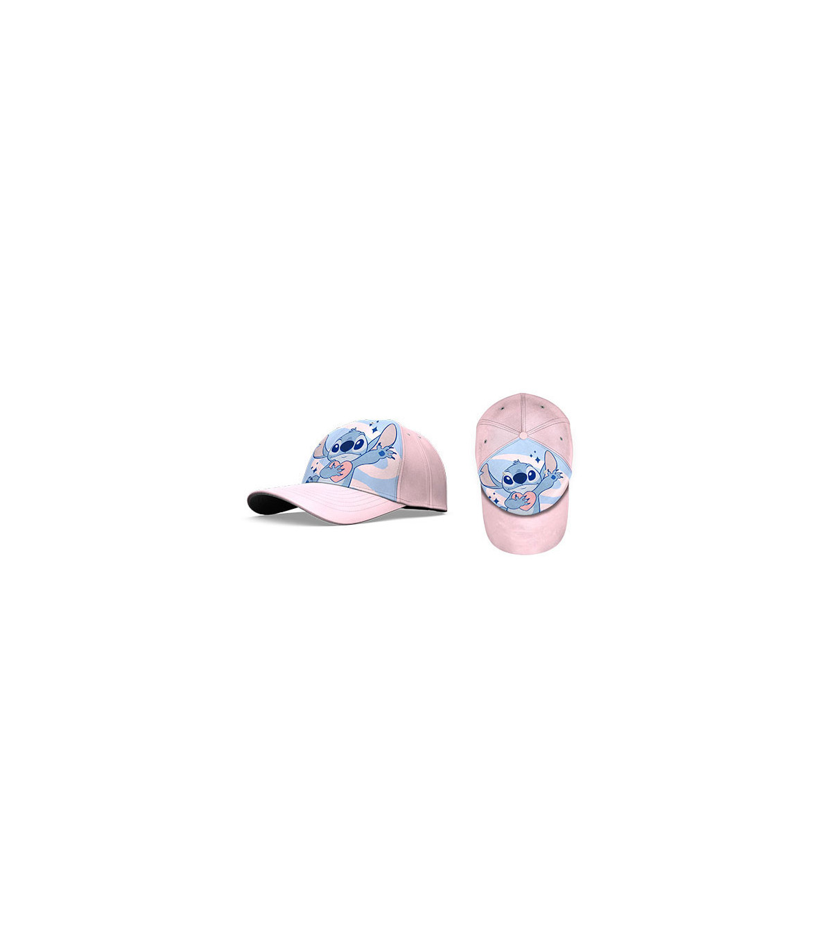 Gorra Mágica Stitch Rosa: Aventura y Sonrisas para Peques - Talla 54cm | Albithinia.com
